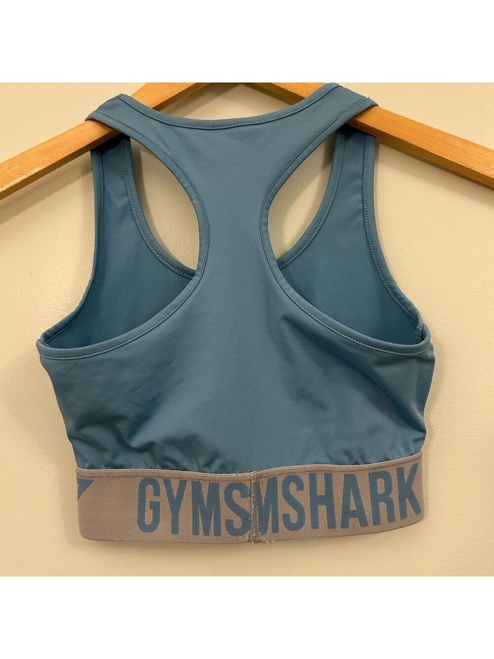 Gymshark Sportsbra XS Blue & Grey - Picture 3 of 3